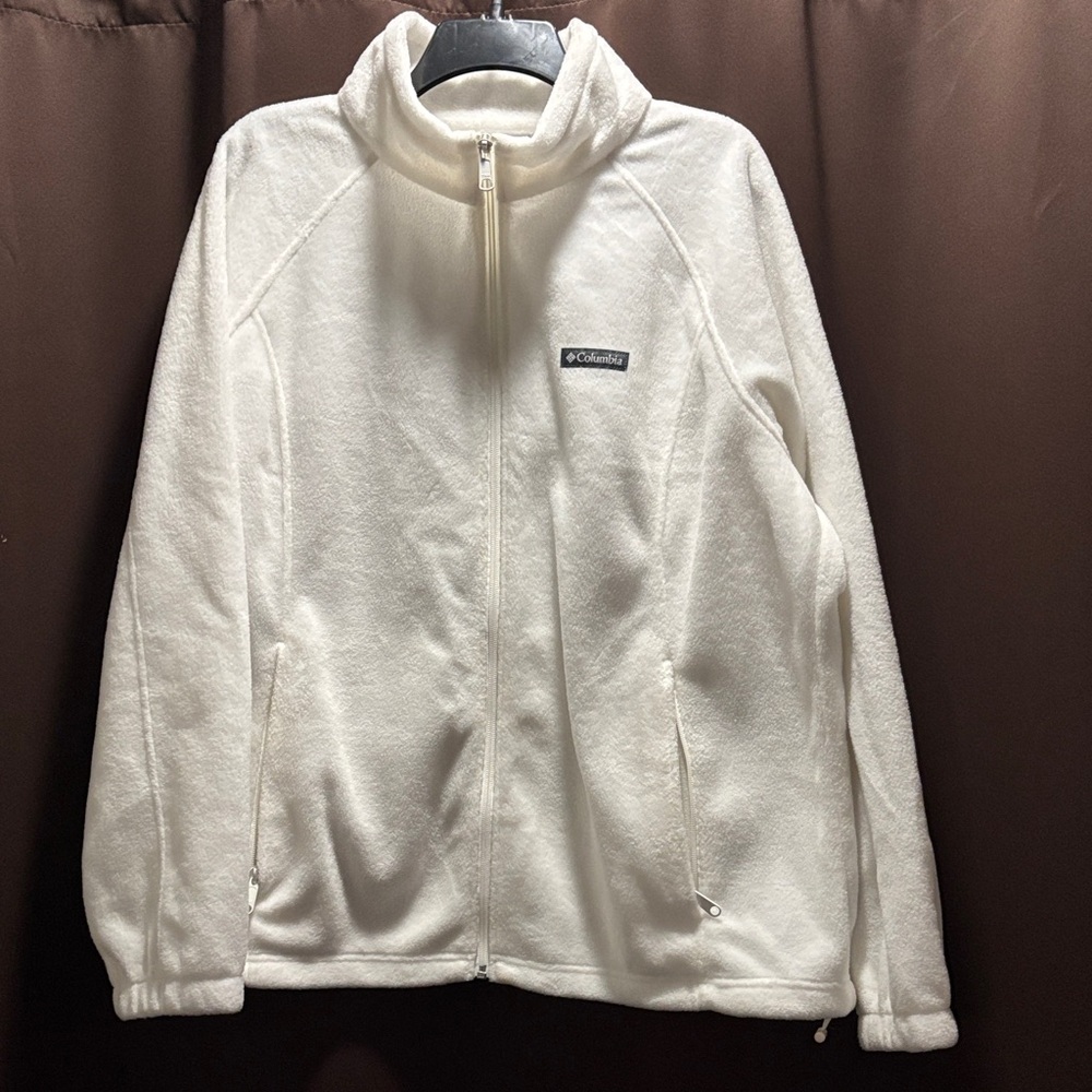 Columbia Ivory Full-Zip Fleece Jacket